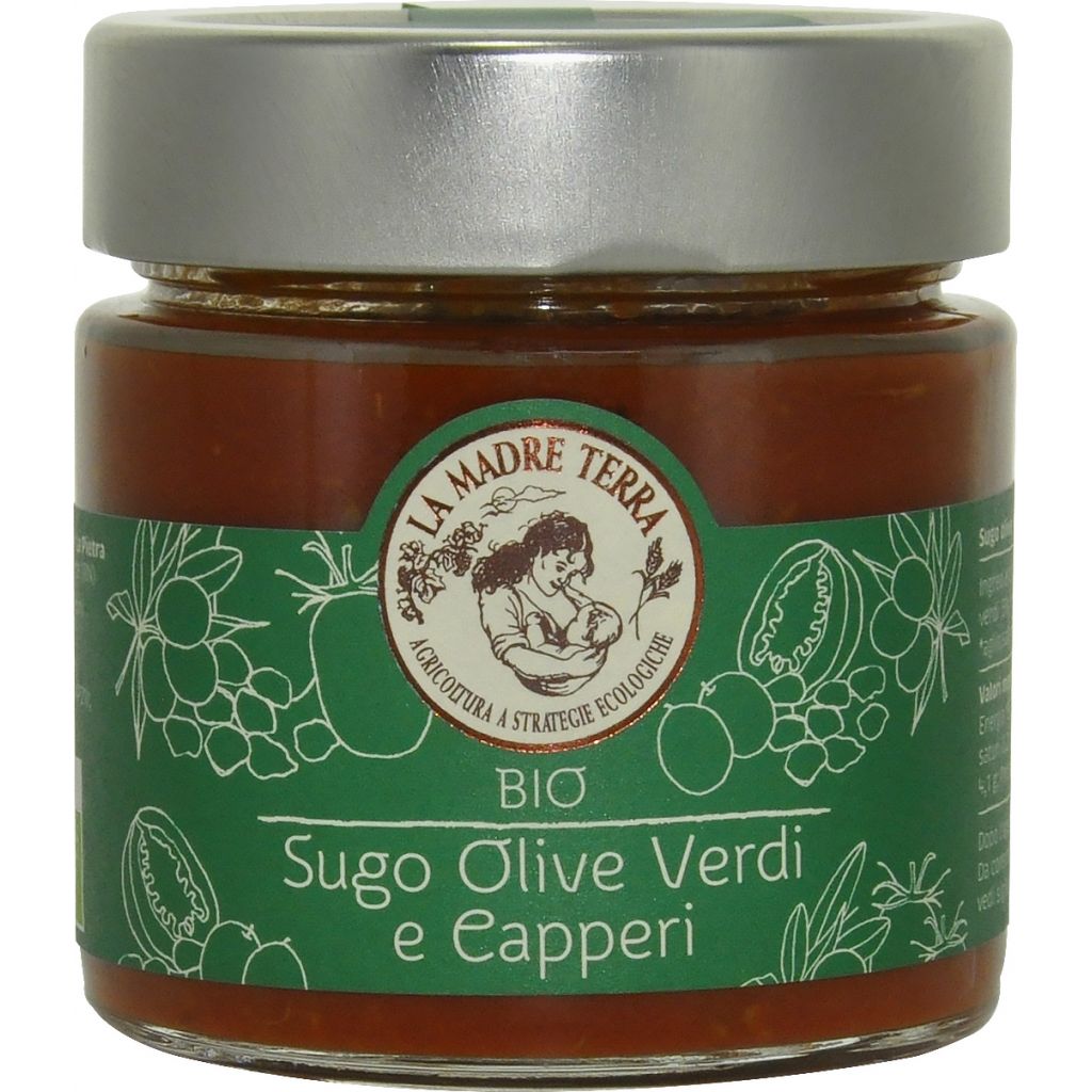 I017 Sugo green olives and capers - 190 g