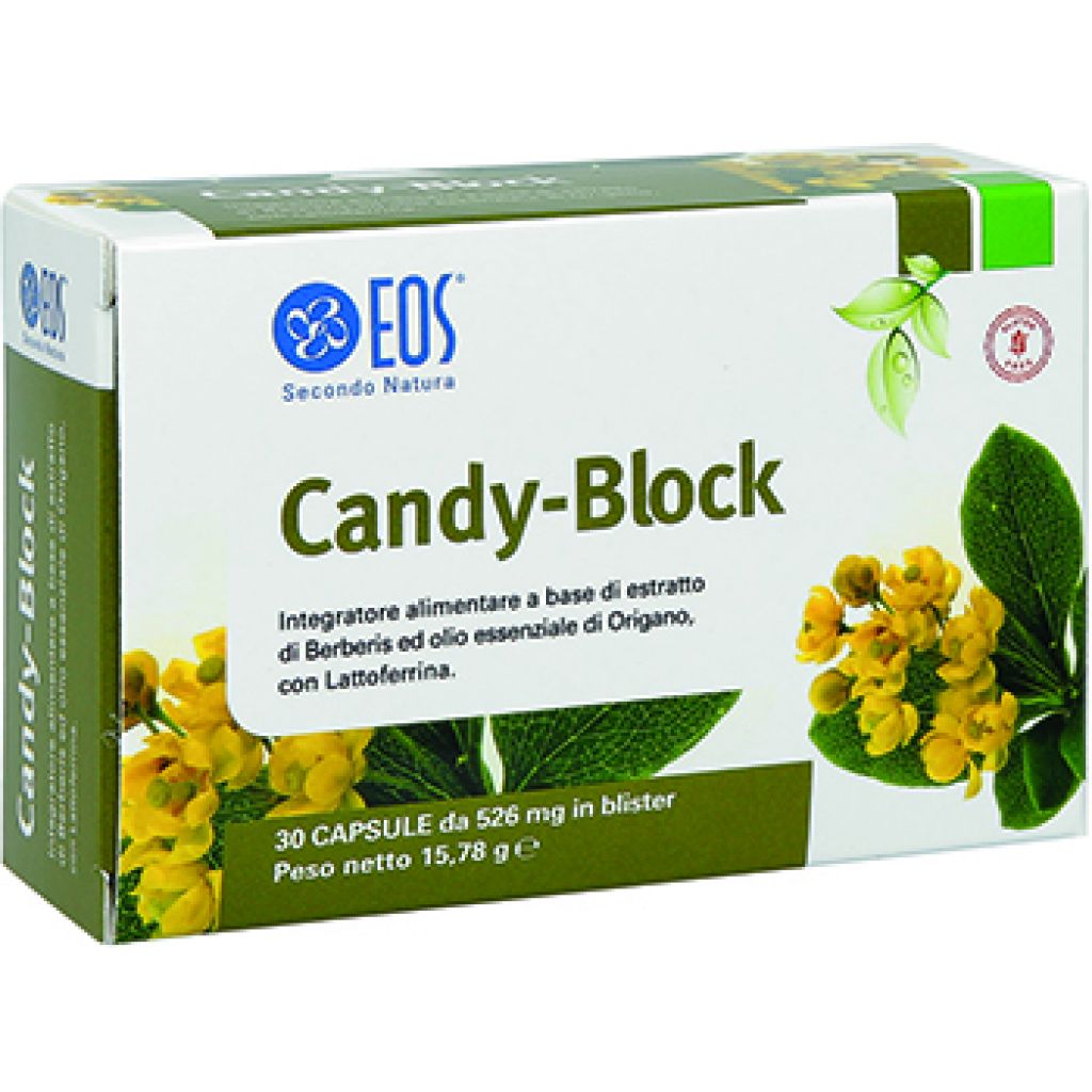 CANDY-BLOCK - 30 Capsule da 526 mg