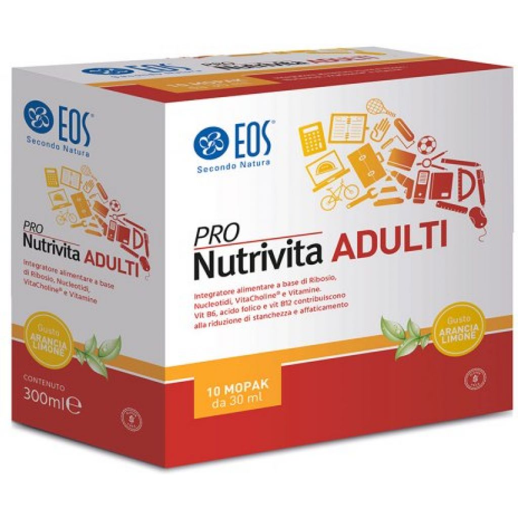 PRO-NUTRIVITA ADULTI Arancia e limone - 12 mopack monodose