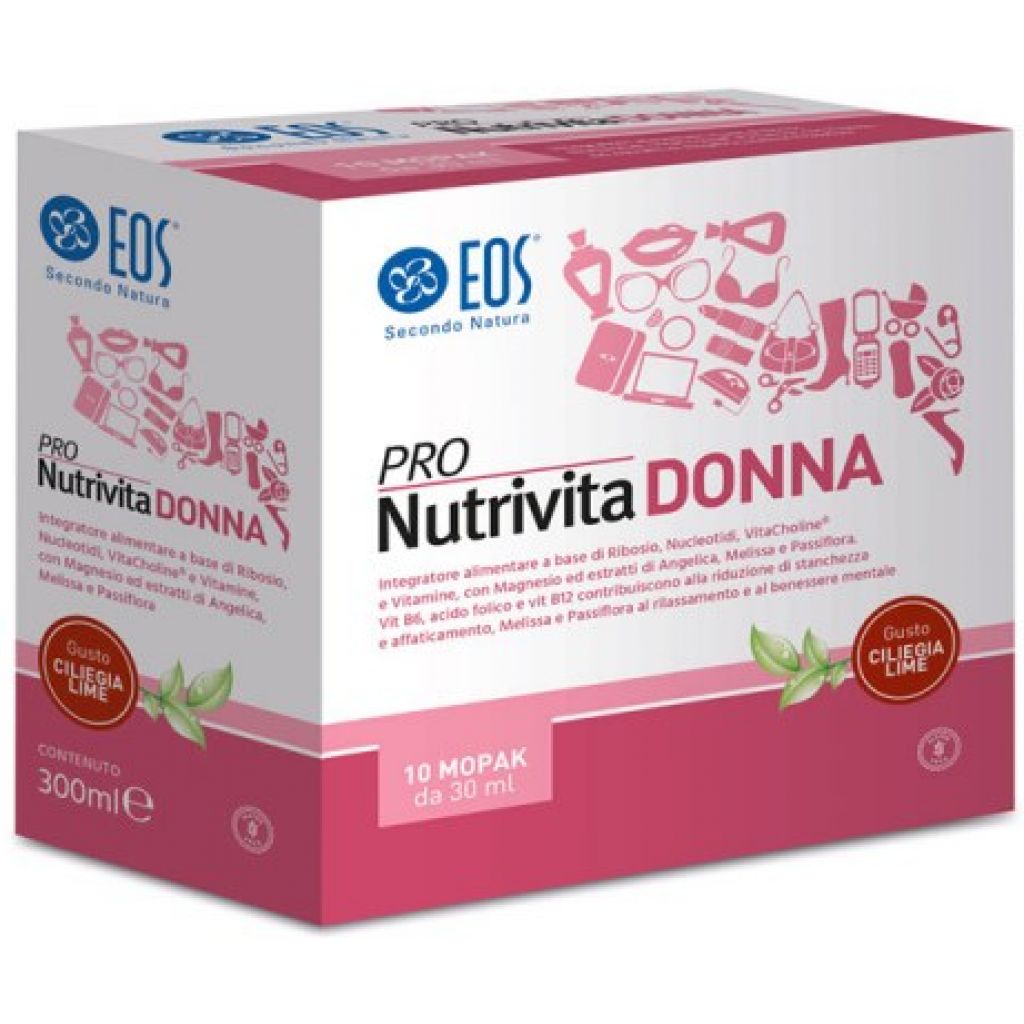 PRO-NUTRIVITA DONNA Ciliegia e lime - 12 mopack monodose