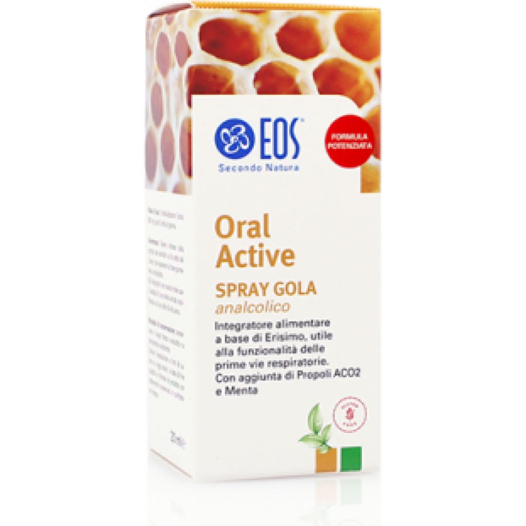 ORAL ACTIVE SPRAY GOLA Flacone spray analcolico - 20 ml