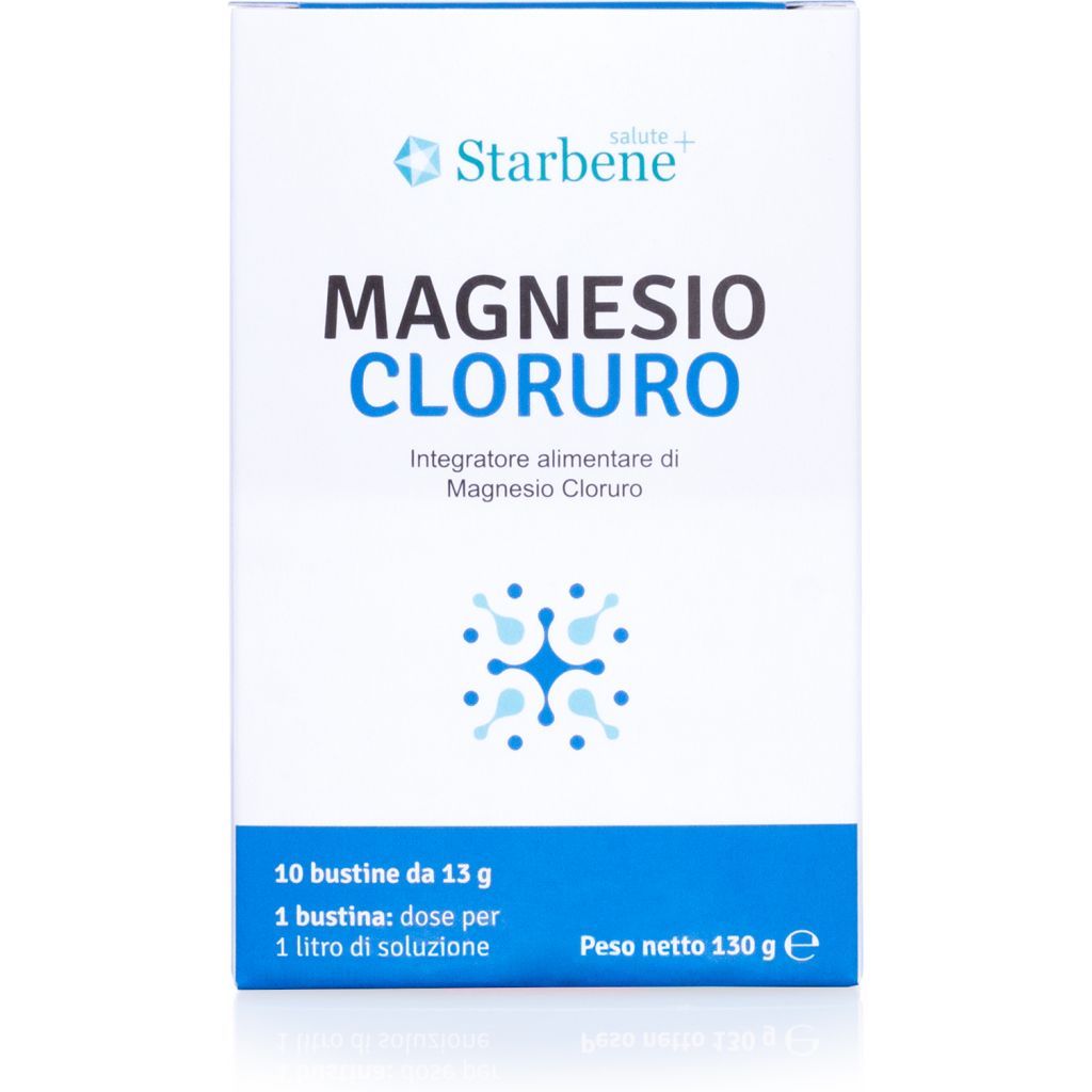 Magnesio cloruro 10 buste dose da 13 g