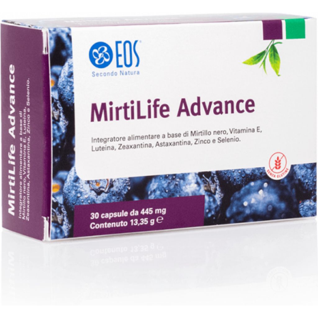 MIRTILIFE ADVANCE - 30 Capsule da 445 mg