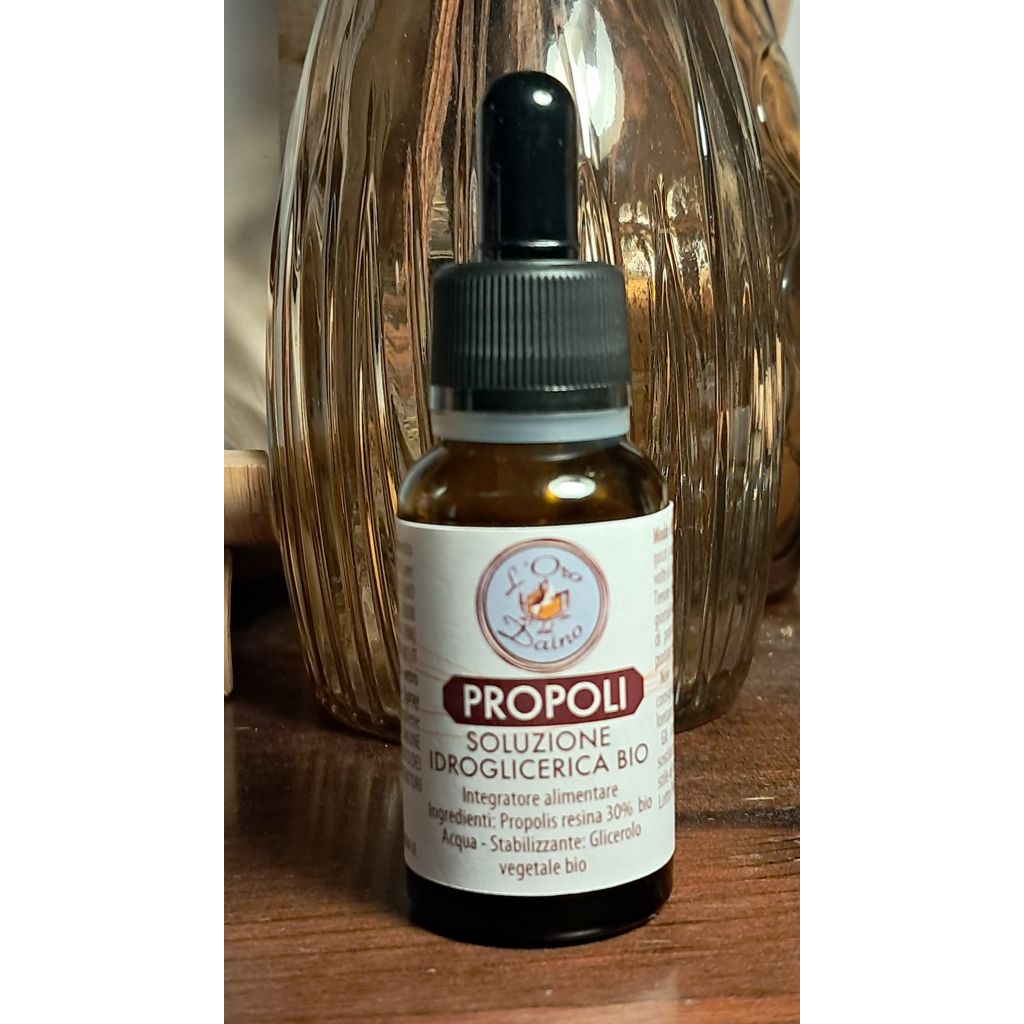 Propoli Bio in Soluzione Idroglicerica - 20 ml - Gocce