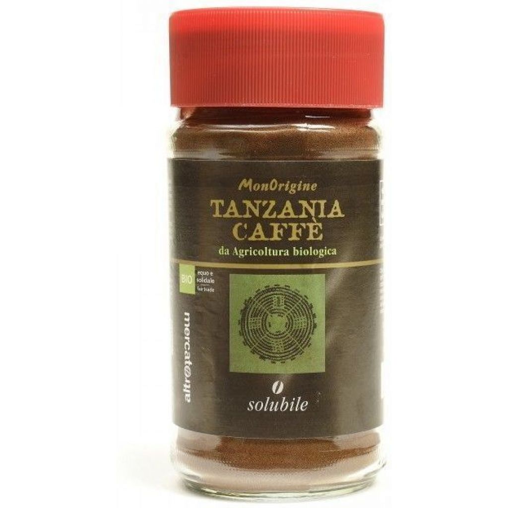 CAFFÈ monorigine SOLUBILE TANZANIA 100 g