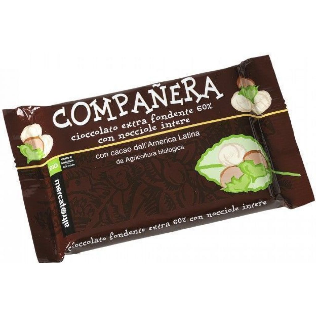 Cioccolato  Fondente con Nocciole italiane -  85 g
