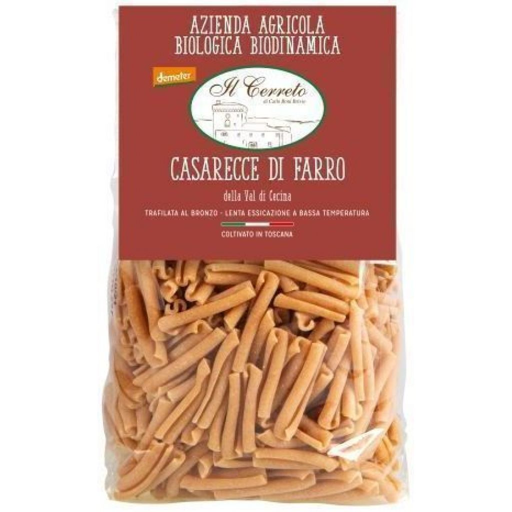 Casarecce(Gemelli) farro - 1/2 Kg