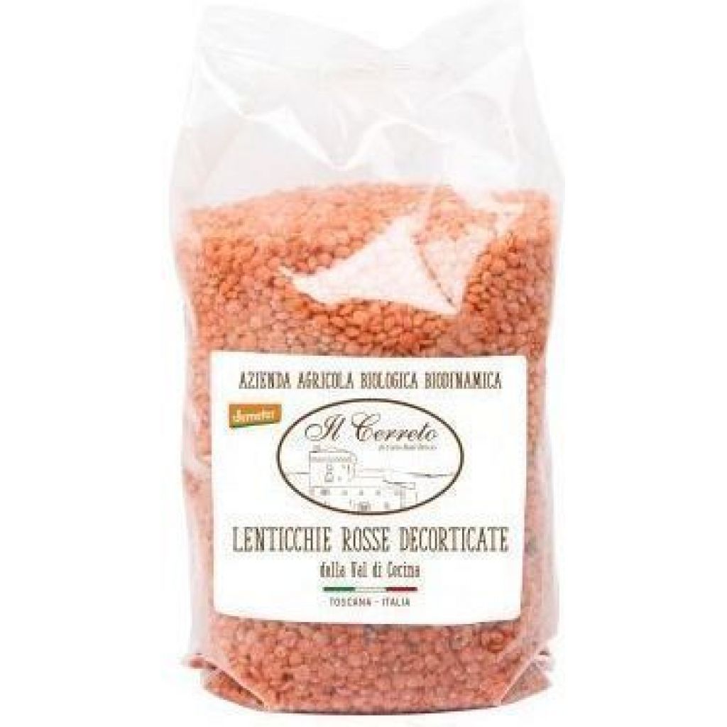 Red lentils in Val di Cecina - 400 gr