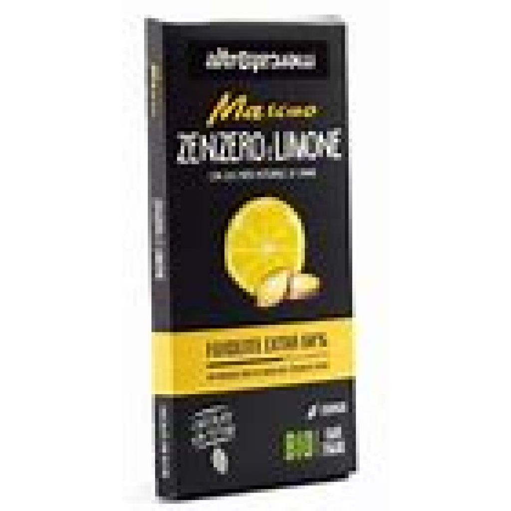 Cioccolato Mascao fondente zenzero e limone 100g