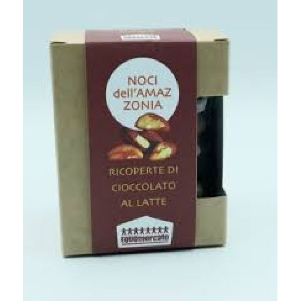 Noci dell'Amazzonia ricoperte ciocc. al latte