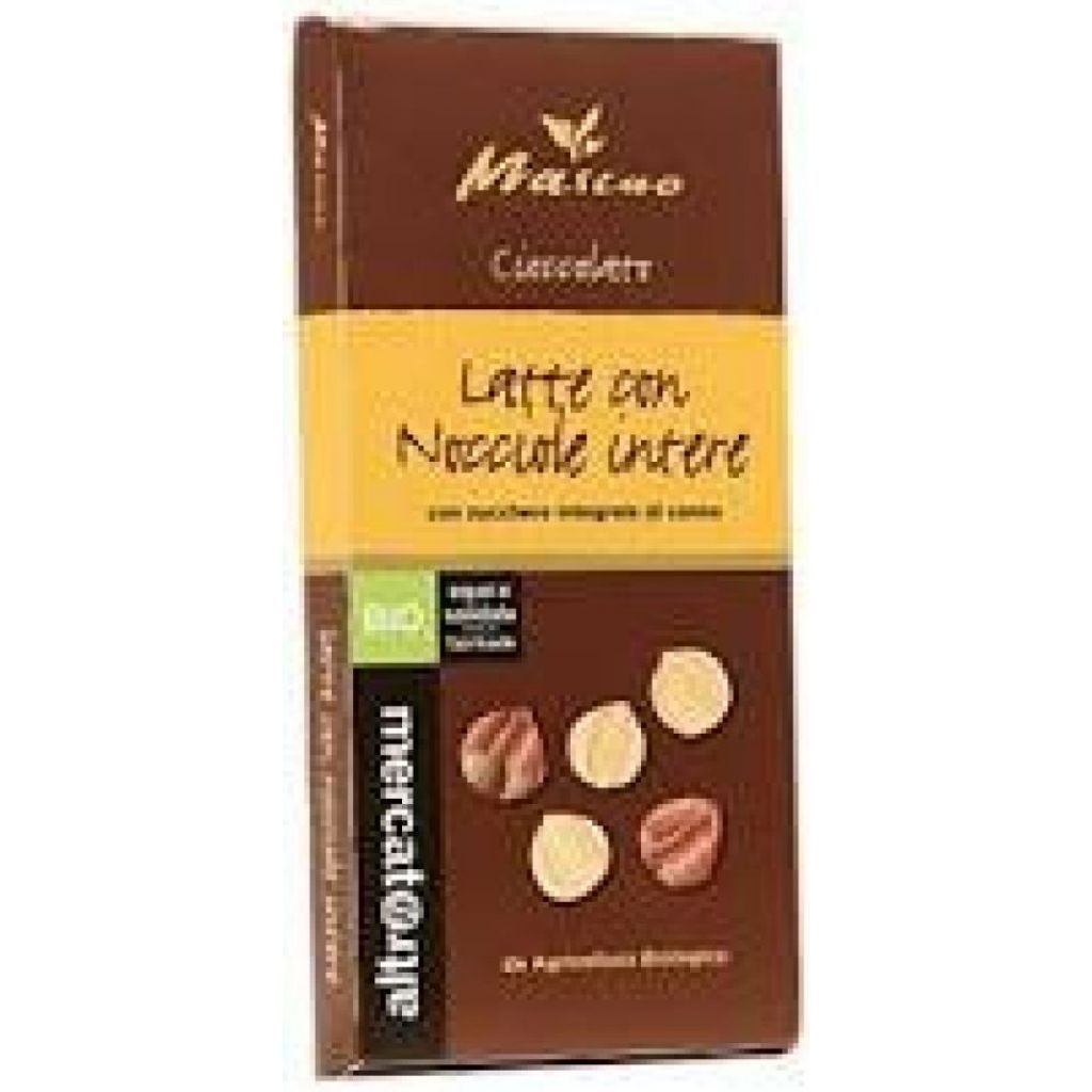 015,052 Mascao milk chocolate hazelnuts - bio