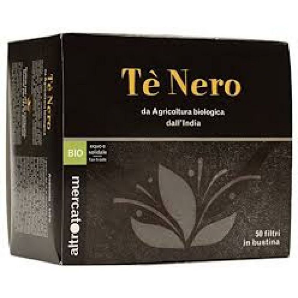 Tè nero dall'India 50 filtri