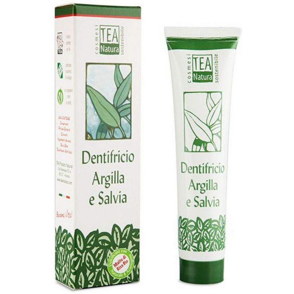 Toothpaste clay and sage - 75 Ml.
