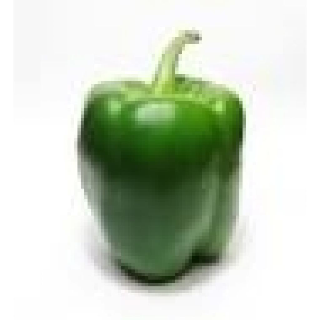 Peperone dolce BIO cornetto verde Cat. II Origine Italia - cestello da 5 Kg