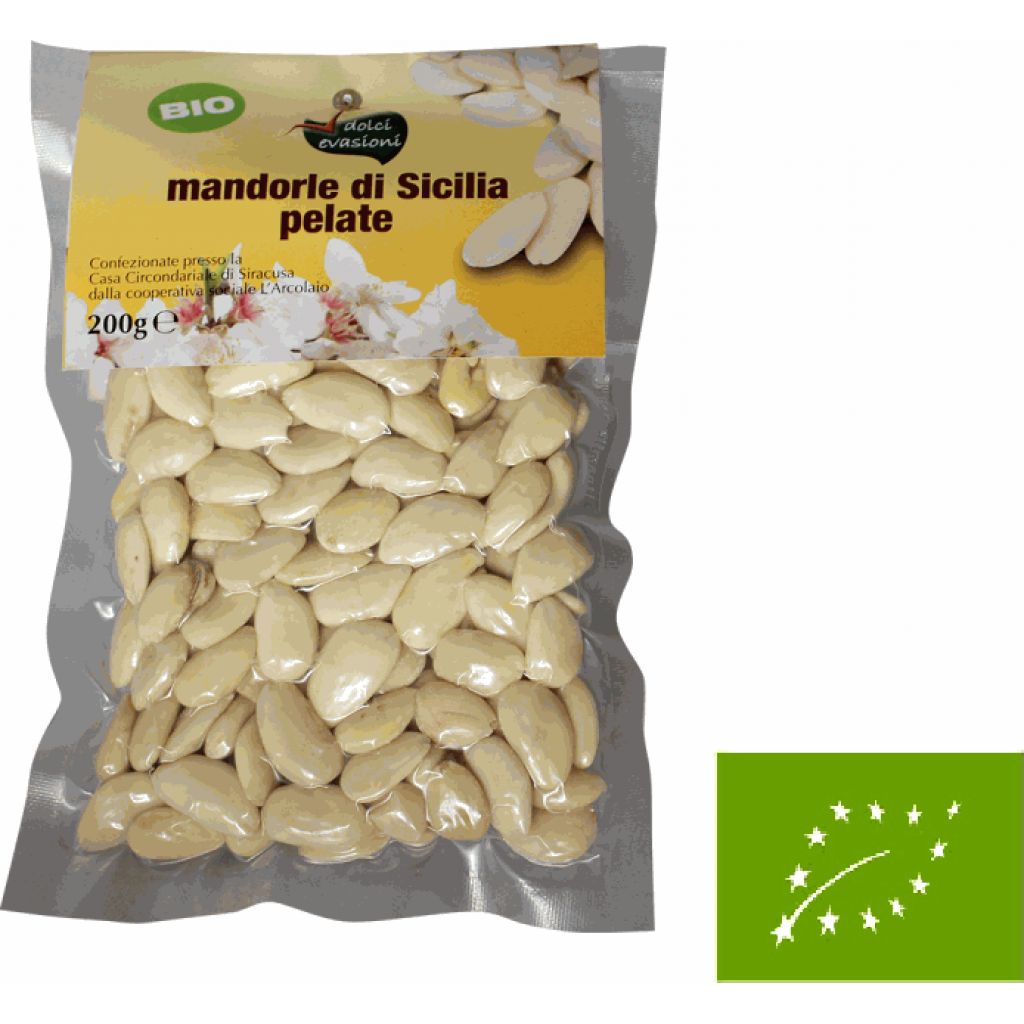 Mandorle di Sicilia pelate - 200 g