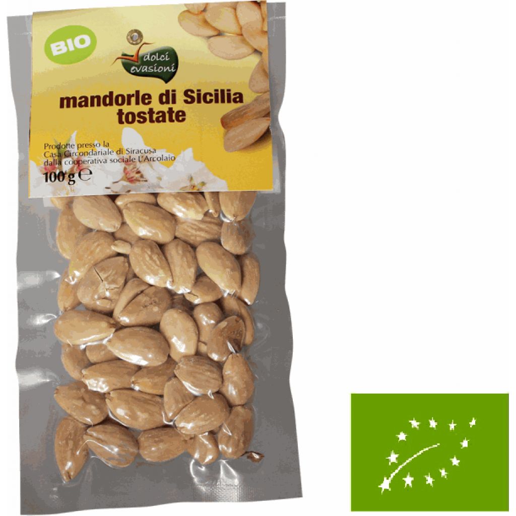 Mandorle di Sicilia tostate - 100 g