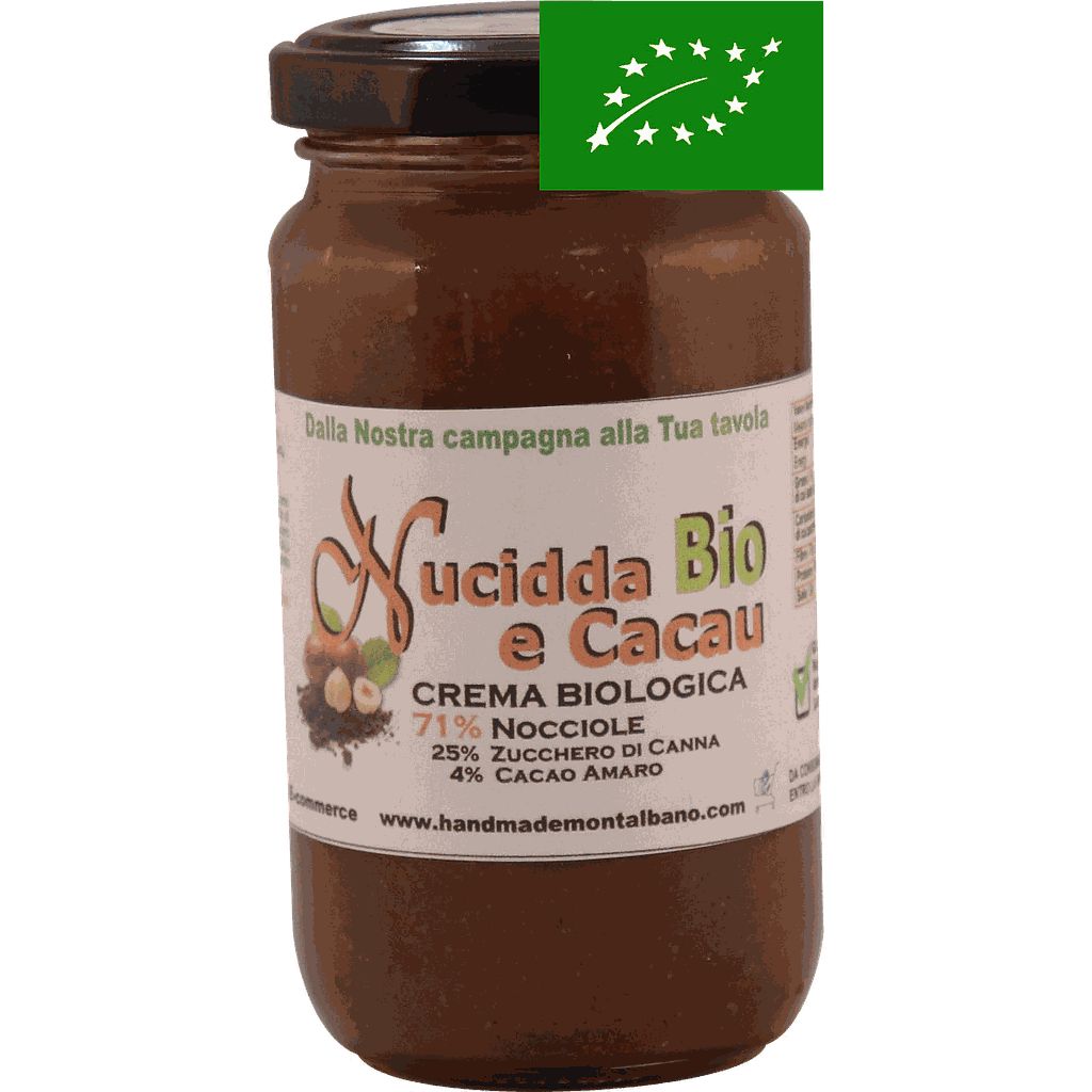 Nucidda e Cacau - Crema di nocciole e cacao amaro - 200 g