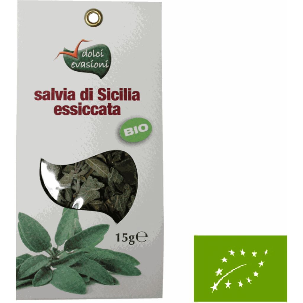 Salvia di Sicilia essiccata bustine da 15 g