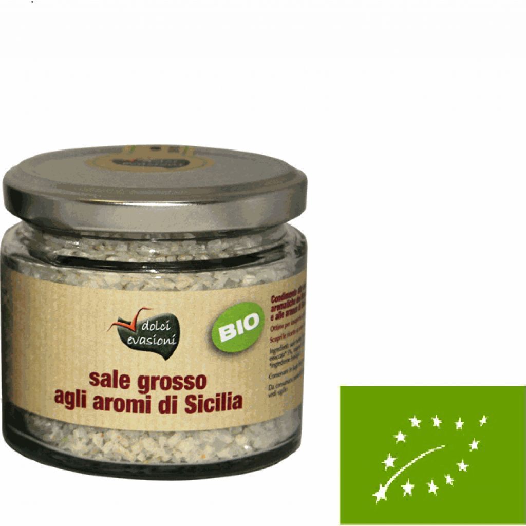 Sale grosso di Sicilia aromatizzato confezione da 170 gr