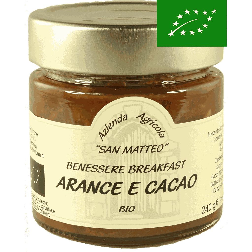 Marmellata di Arance e Cacao - 240 g