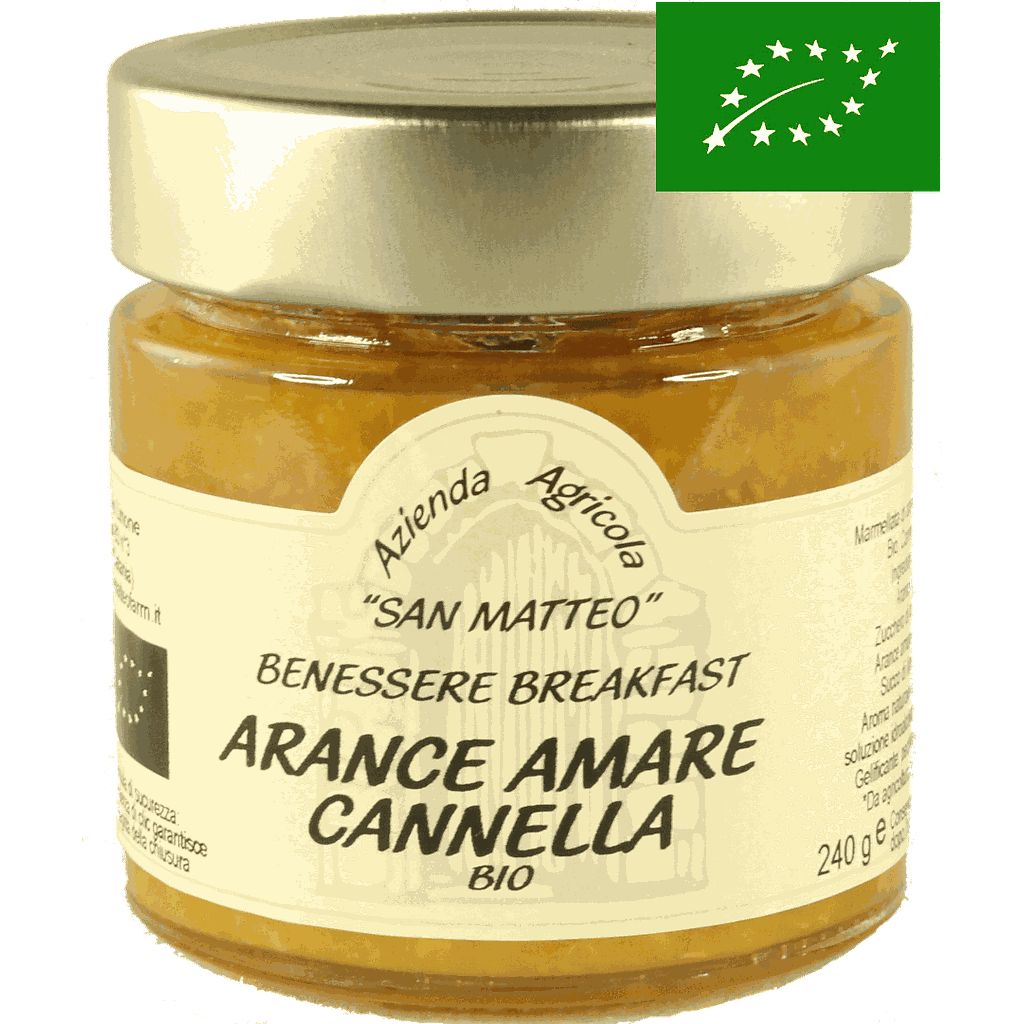12 X Marmellata di Arance Amare Cannella - 240 g