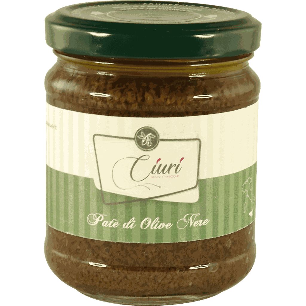 Patè di olive nere - 190 g