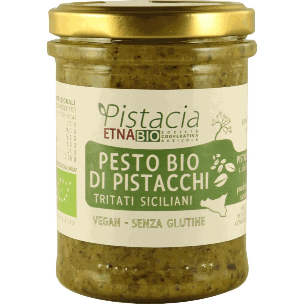Pesto Bio Di Pistacchi Siciliani - 190 g