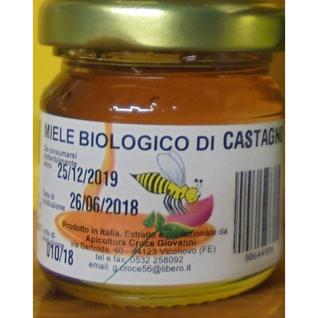 Vasetto Mignon Castagno bio da 40 g.