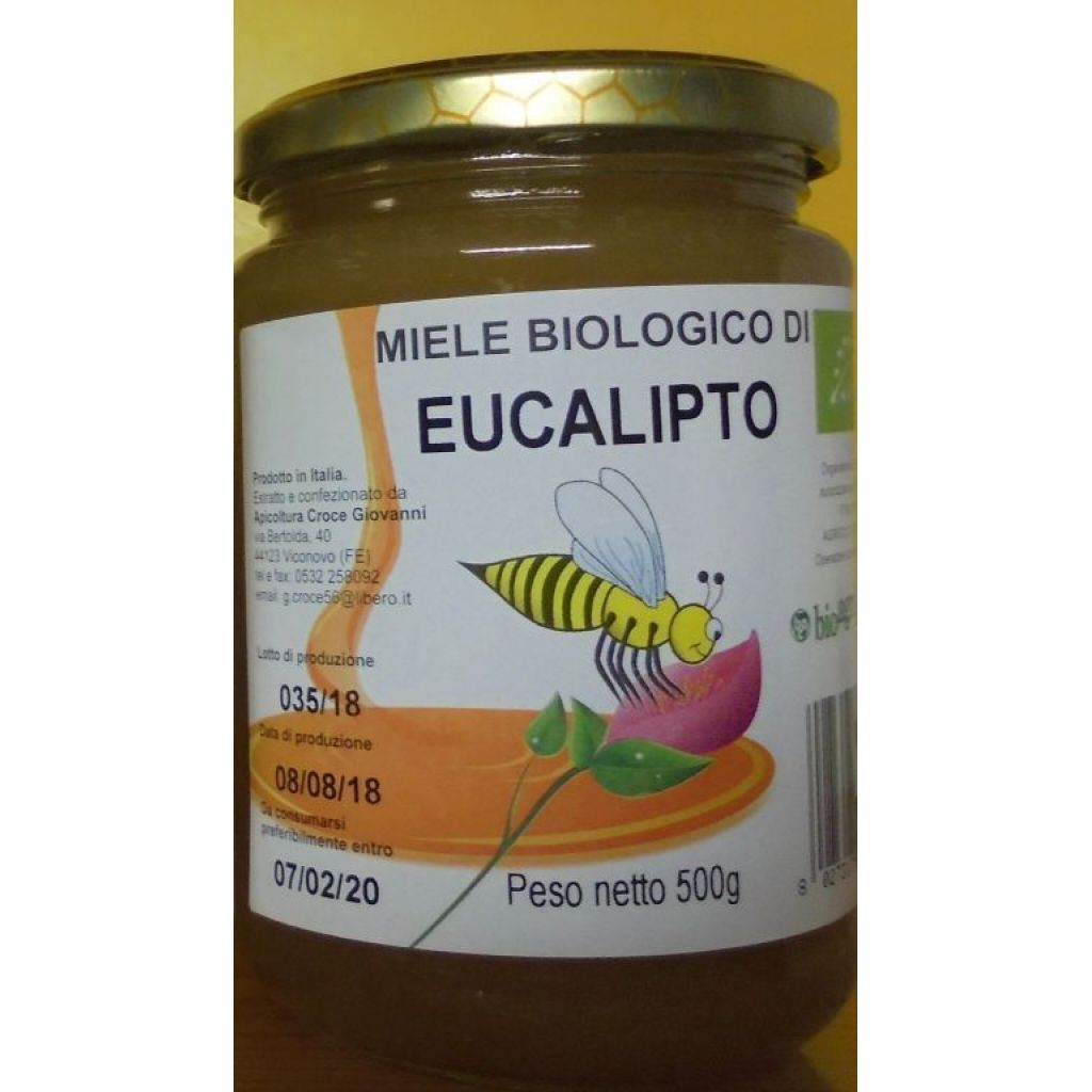 Miele di Eucalipto bio 500 gr