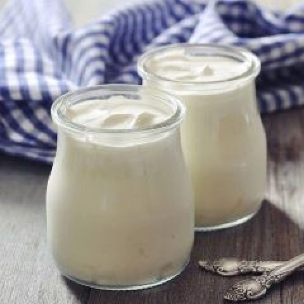 Natural yoghurt jar 500 g