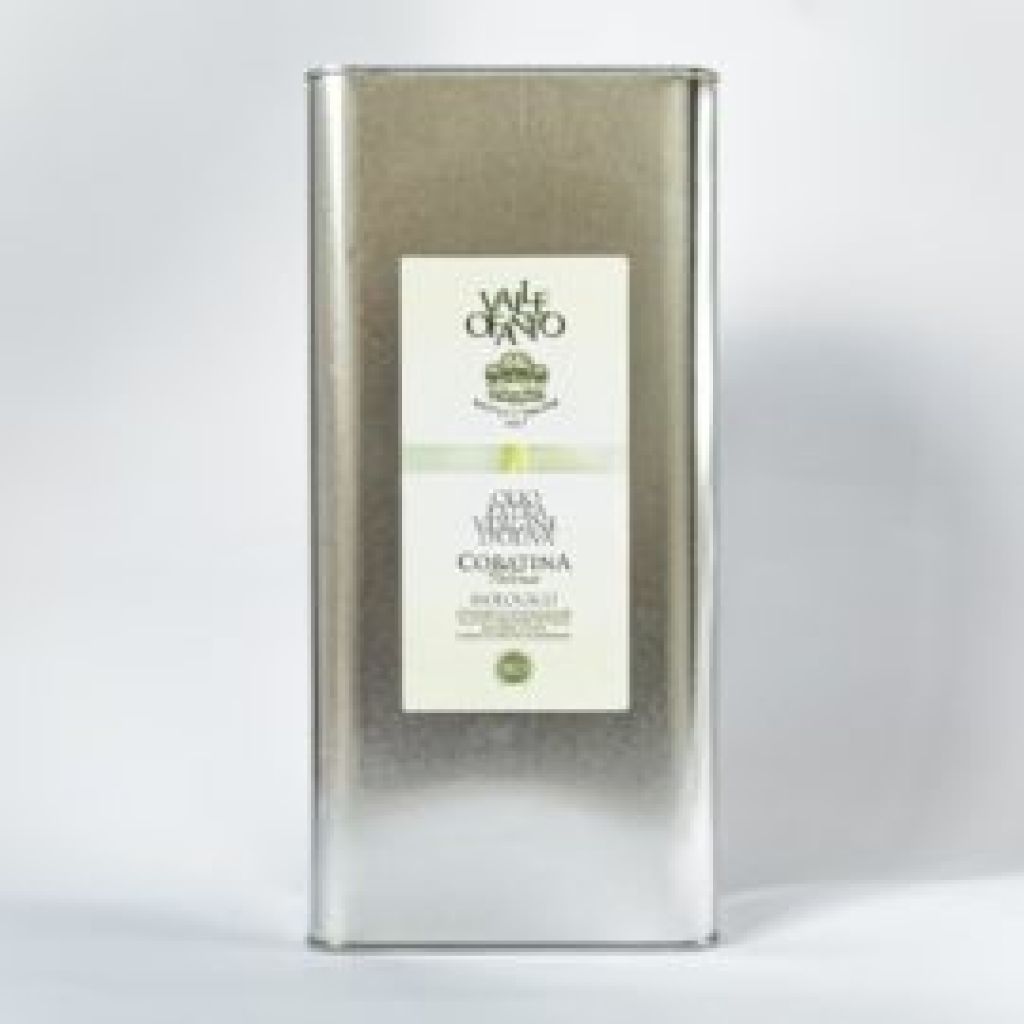 OLIO EXTRAVERGINE BIO DI CORATINA 2025 DA 5 LITRI