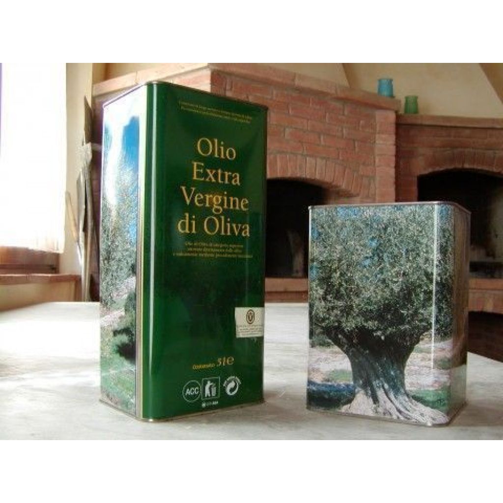 Olio extravergine di oliva 2021-22 Biologico- 5 lt